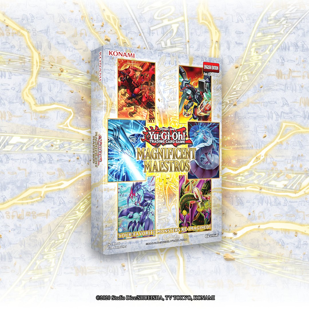 Yu-Gi-Oh! - Magnificent Maestros - Tuck Box (3x Packs) (1st Edition)