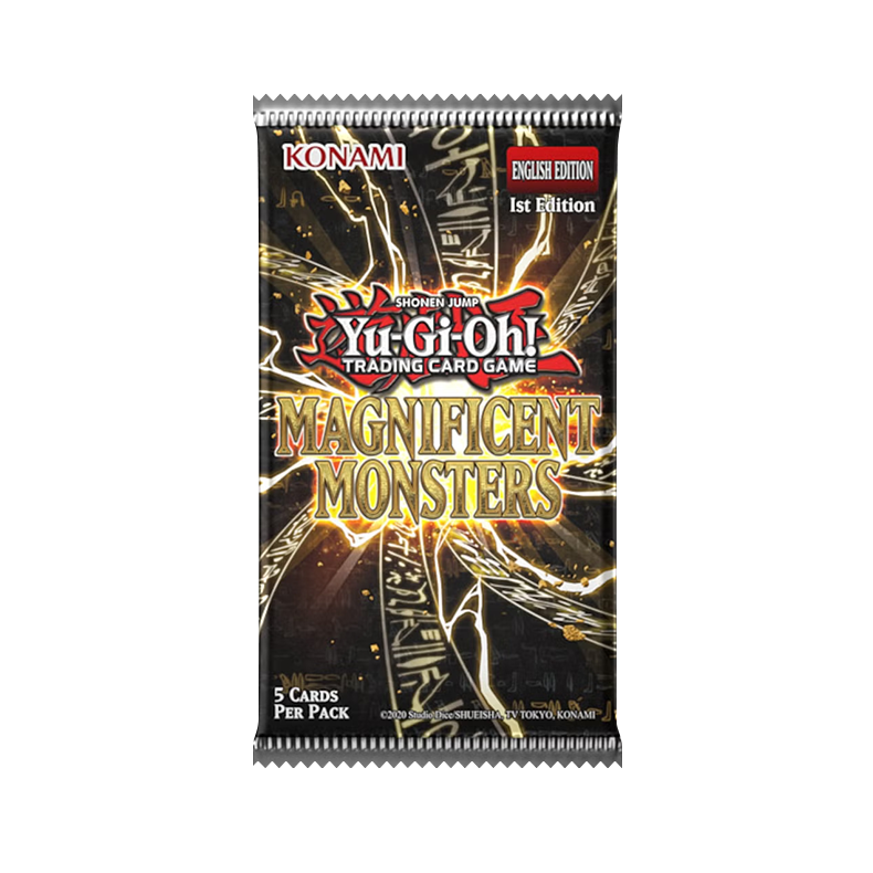 Yu-Gi-Oh! - Magnificent Monsters - Tuck Box (3x Packs) (1st Edition)